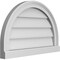 Ekena Millwork Round Top Surface Mount PVC Gable Vent w/ 2"W x 2"P Brickmould Sill Frame, 24"W x 16"H GVPRT24X1603SN - alternate 4